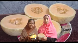 Kirni Pazham Juice in Tamil Summer Fruit Muskmelon Mulam Palam Fruit Recipe [upl. by Llen]