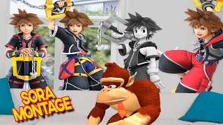 Sora needs to chill  Smash Bros Ultimate Montage  Sora Montage [upl. by Enelrats445]