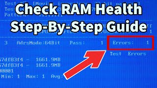 How To Check Your PC Memorys Health  Windows 10 [upl. by Eednam]