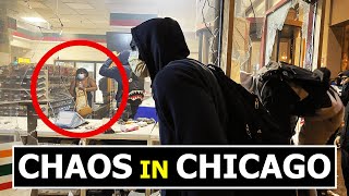 SUCH A MESS IN CHICAGO WITH LOOTING amp CHAOS [upl. by Adara]