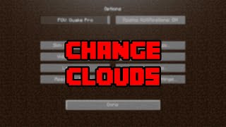 How To Turn Clouds On amp Off In Minecraft  How To EnableDisable Clouds In Minecraft [upl. by Neneek825]