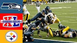 Seahawks vs Steelers Super Bowl XL HD [upl. by Afatsom378]