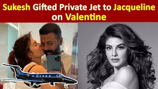 Jacqueline Fernandez Private Jet  Sukesh Chandrashekhar Gifts Private Jet to Jacqueline india [upl. by Lotz]