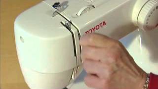 How to thread a Toyota sewing machine RS2000 series Single dial [upl. by Liew]