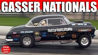 Gasser Nationals Nostalgia Drag Racing [upl. by Introc]