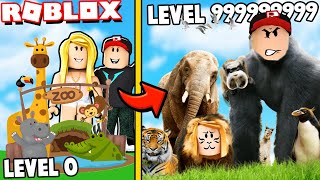 NAJWIĘKSZE ZOO W ROBLOX Zoo Tycoon  Vito i Bella [upl. by Arelus90]