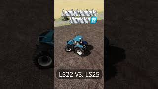 LS25 vs LS22 Bodenspuren [upl. by Redfield]