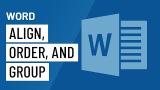 Word Aligning Ordering and Grouping Objects [upl. by Nrubyar]