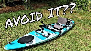 Field and Stream Eagle Talon 120 Kayak Review and Setup [upl. by Molohs]