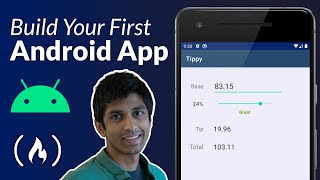 Android App Development Tutorial for Beginners  Your First App [upl. by Nahsaj]