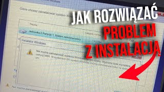 Jak naprawić problem z instalacją Windows 10 na dysku  partycji [upl. by Emanuel]