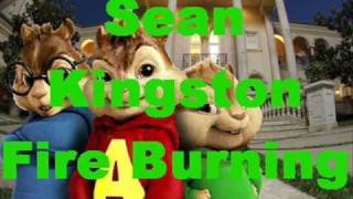 Sean Kingston  Fire Burning lyrics  mixed chipmunks [upl. by Kamilah]