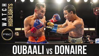 Oubaali vs Donaire HIGHLIGHTS May 29 2021  PBC on SHOWTIME [upl. by Furnary]