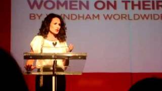 We Do Good Awards Andie MacDowell Presenting to Theresa Lucas [upl. by Morven838]