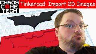 How to Turn 2D Images into 3D Objects  Tinkercad Tutorial [upl. by Ikiv]