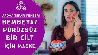 1 Haftada Porselen Beyazı Pürüzsüz Bir Cilt için Maske Yapımı [upl. by Ramah]