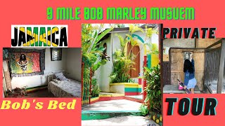 Bob Marley  Museum Tour 2020  9 Mile  Bob Marley House  Bob Marley Tomb Stone  Burial Site [upl. by Lemrac825]