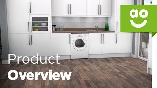 Hoover Tumble Dryer HLV10LG Product Overview  aocom [upl. by Atinwahs]