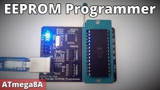 Parallel EEPROM Programmer  ATmega8 [upl. by Walburga]