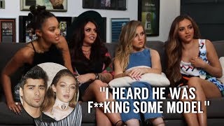 Little Mix shading Zayn Malik and Gigi Hadid for 4 minutes [upl. by Drolyag494]