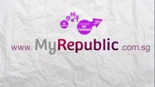 Meet MyRepublic Fibre Broadband [upl. by Anaerb]