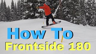 How to 180 on a Snowboard  Beginner Guide [upl. by Atterg]