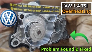 Volkswagen 14 TSI Water Pump amp Thermostat Housing Failure [upl. by Eelaroc]