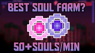 50 SOULS PER MINUTE Terraria 135 Soul Farm Easier With Fargos Mod [upl. by Eerrahs]