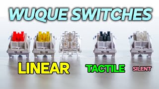 Wuque Studios Linear amp Tactiles Review  Did NOT Think Switches Could Get Better [upl. by Noby]