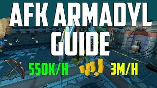 Runescape 3  AFK Armadyl guide Kreearra Fast ranged XP amp Profit 2018 [upl. by Zetnauq332]