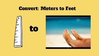 Convert meters to feetMeters to inches [upl. by Cutty]