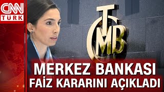 Merkez Bankası faiz kararını duyurdu [upl. by Lisha]