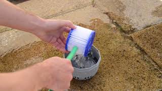 LayZSpa  How to clean your hot tub filter [upl. by Teodor]