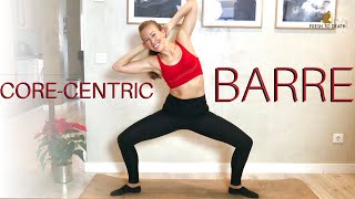 25Minute Core Centric Barre Workout [upl. by Ulane907]