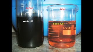 WMO  waste oil to diesel [upl. by Pressey]