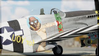 Surprisingly Effective P51 Close Air Support [upl. by Irtimid]