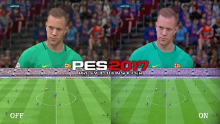 PES 2017 best sweetfx ever no lag and for low end pc  REVIEW [upl. by Benzel373]