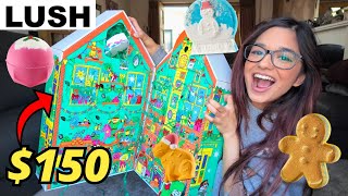 UNBOXING THE BEST ADVENT CALENDAR YET  LUSH 2024 CALENDAR [upl. by Ayortal]