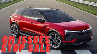 2024 Chevrolet Blazer EV Hit With StopSale Order Soon After Deliveries Started [upl. by Freida]