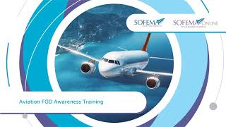 Aviation FOD Awareness Training Online Course Introduction  Sofema Online [upl. by Artemisia240]