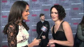 CERSEI LANNISTER  quotGame of Thronesquot Star Lena Headey Interview [upl. by Orlina293]