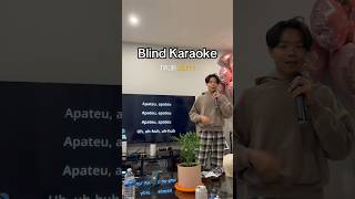 He thought it was Taylor Swift’s Shake It Off during blind karaoke 😂 shorts taylorswift karaoke [upl. by Adyela205]