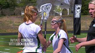 How to Play OnBall Defense in Women’s Lacrosse [upl. by Sillihp]