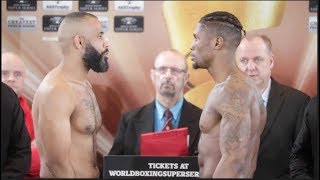 MIKAEL LAWAL v ISTVA ORSOS  OFFICIAL WEIGH IN amp HEAD TO HEAD  GROVES v EUBANK JR [upl. by Aisiat]