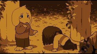 Undertale  Story of Asriel amp Chara  completed with flashbacks [upl. by Lemahs]