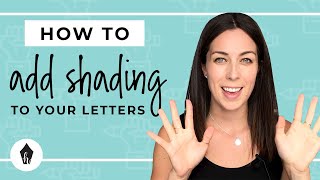 How To Add Shading To Your Hand Lettering amp Calligraphy– 3 Easy Hacks For Beginners [upl. by Oliric]