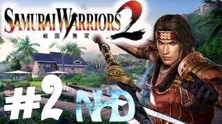 Lets Play Samurai Warriors 2 Yukimura Sanada Ch2 Siege of Odawara Castle1of3 [upl. by Hatokad792]