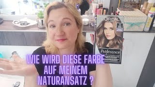 Loreal Preference 71 wie wird diese Haarfarbe auf meinem Naturansatz [upl. by Vierno404]