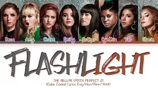 The Barden Bellas Pitch Perfect 2 – Flashlight Color Coded Lyrics EngRomHan [upl. by Clem]