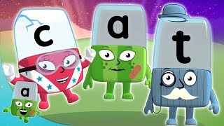 Alphablocks  3 Letter Words  Learn to Read  Phonics for Kids  Learning Blocks [upl. by Chantal]